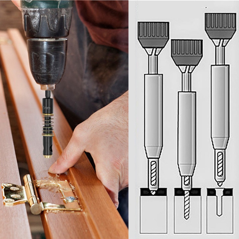 Mũi Khoan Bản Lề Cửa Sổ / Cửa Ra Vào / Cửa Ra Vào Hình Lục Giác 1 / 4 Inch