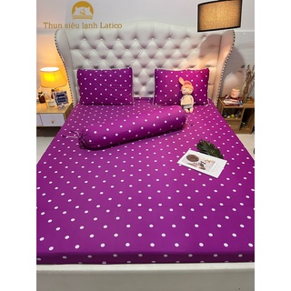 Bộ Drap Thun Siêu Lạnh Thái Lan cao cấp Latico