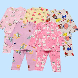 bộ thu đông bé gái 9-20kg đồ bộ dài tay YAPPY KIDS