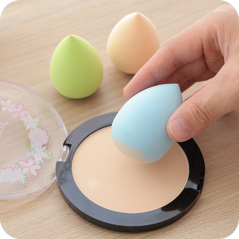 Mút tán nền Halomi siêu mềm bám phấn chuyên dùng cho makeup trang điểm