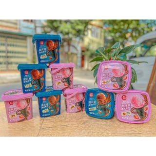 Xô bánh kem ốc quế socola siêu sang sịn mịn