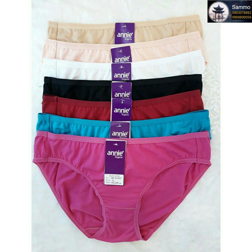 Quần Lót Cotton Annie (Size M -&gt; XL)