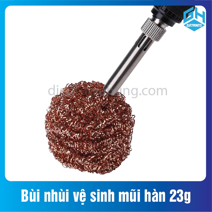 {1 Cái)Bùi Nhùi Đồng Đỏ Dùng Vệ Sinh Đầu Mũi Hàn loại 23g và 17g