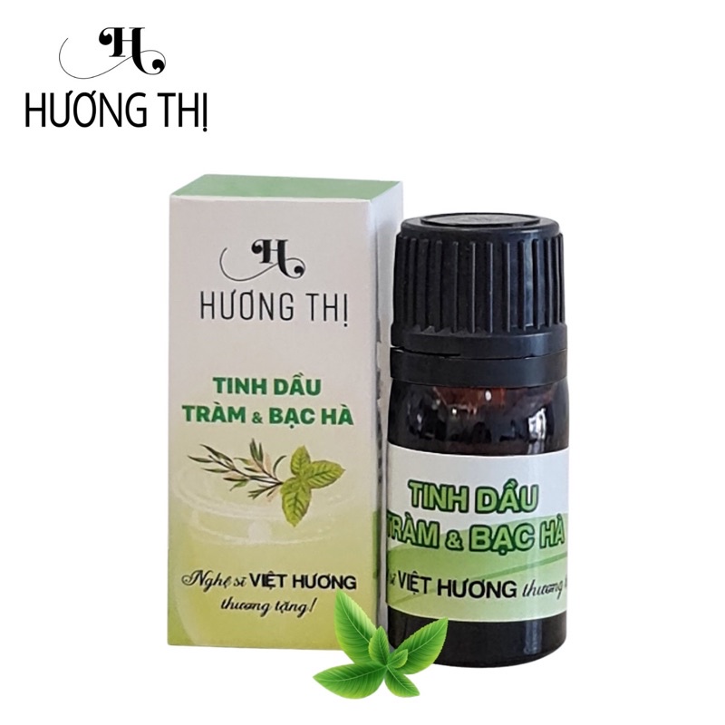 [Quà tặng] Tinh dầu tràm &amp; bạc hà 5ml