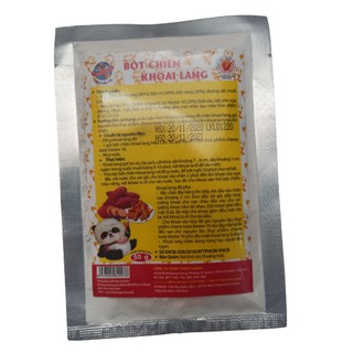 Bột chiên khoai lang có vị phomai thơm ngon (gói 50g)