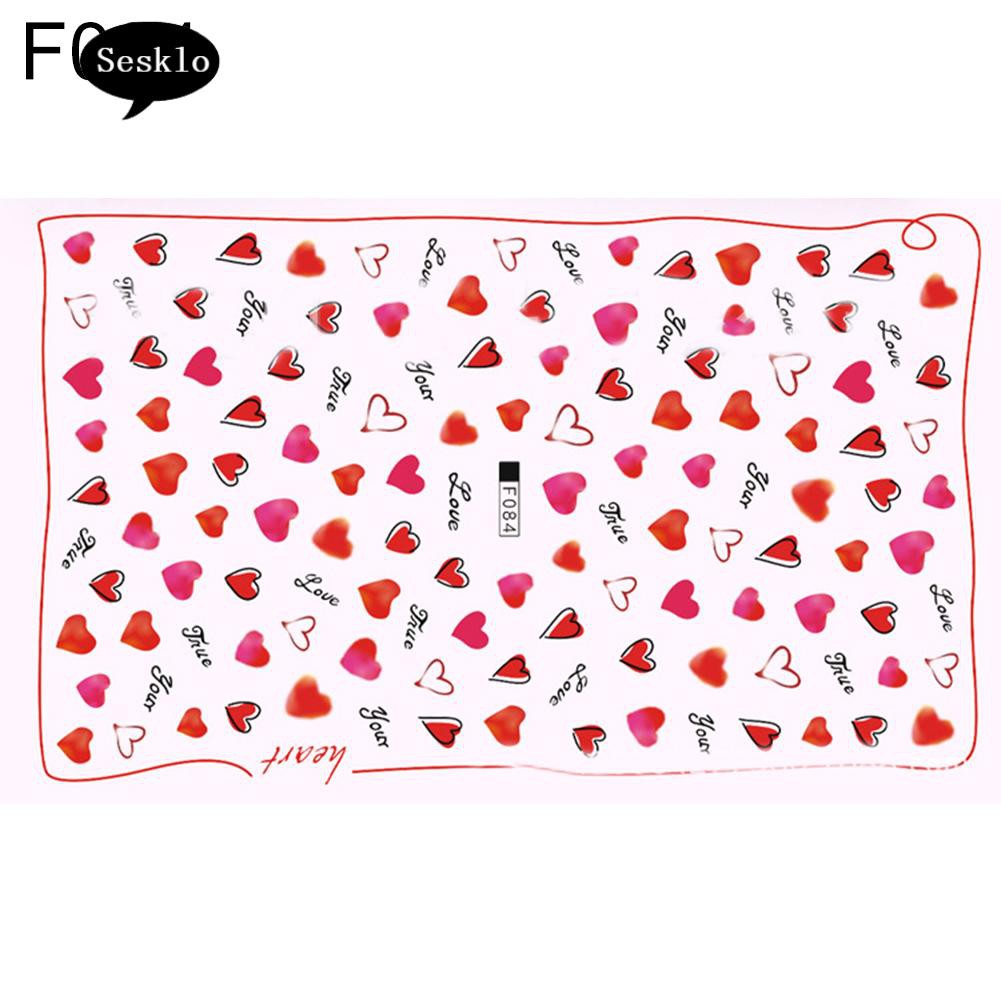 Bộ Đồ Hóa Trang Nhân Vật SK Độc Đáo☀1 Tấm Sticker Dán Móng Tay Họa Tiết Chim Hồng Hạc 3D Thời Trang