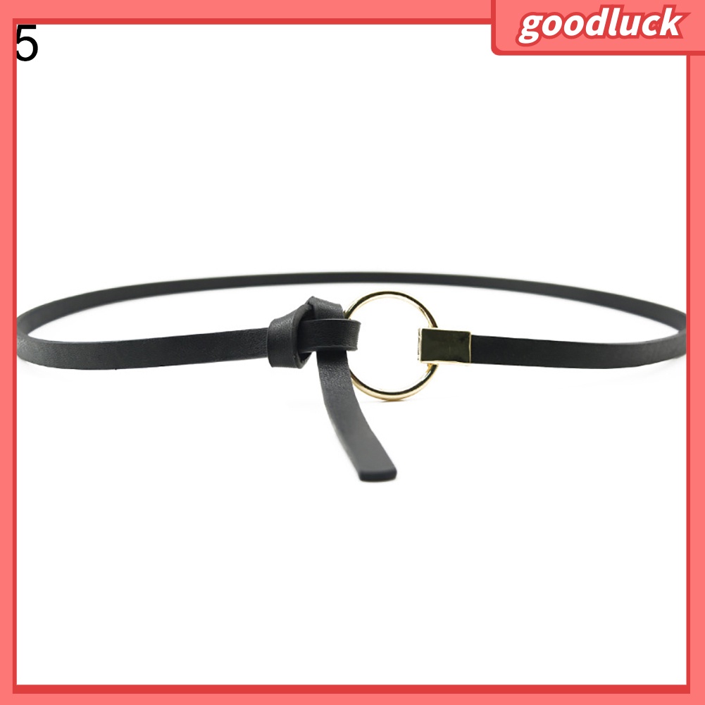 Dây nịt nữ vải giả da kiểu dáng thoải mái