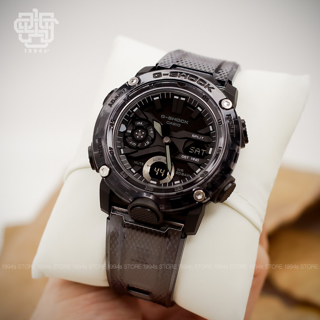 Đồng hồ nam Casio G-SHOCK GA-2000 / GA-2000SKE-8A chống va đập chính hãng
