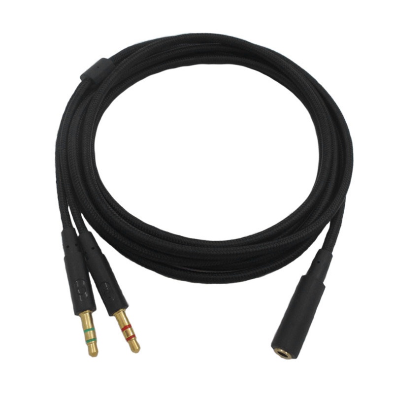 Dây Cáp Nối Dài 3.5mm 2 Trong 1 Cho Máy Chơi Game HyperX Cloud II / Alpha / Cloud Flight /