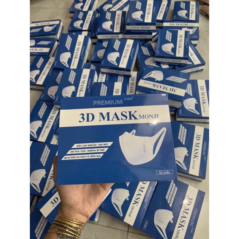 Khẩu Trang 3D mask Monji ( chính hãng)