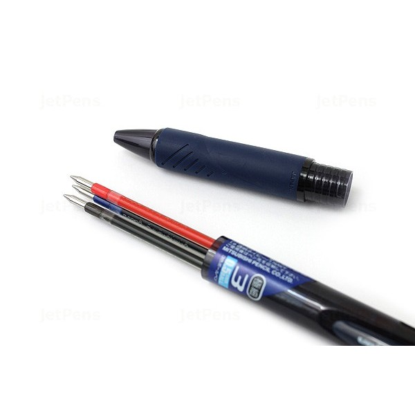 Bút bi nhật Mitsubishi Jetstream 3 ngòi SXE3-400-05 kích cỡ ngòi 0.5mm