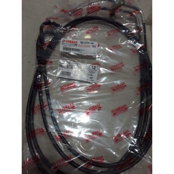 dây ga luvias loại thường và loại FI Yamaha