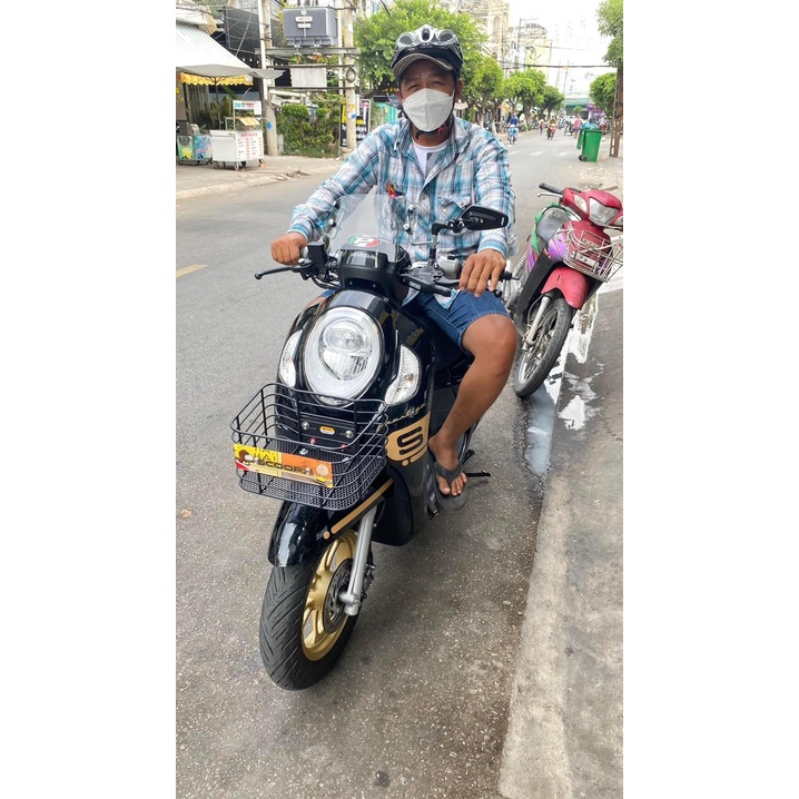 Rổ Scoopy Tặng kèm bảng tên mẫu 12Club 2022 Xanh cực đẹp ✌🇹🇭