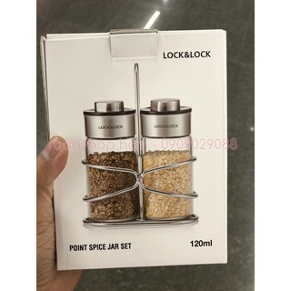 BỘ 2 LỌ ĐỰNG GIA VỊ LOCK&LOCK LLG848