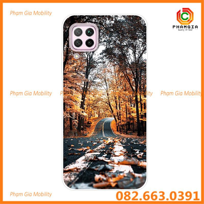 Ốp Lưng Silicone Mềm In Hình Hoạt Hình Cho Huawei Nova 7i
