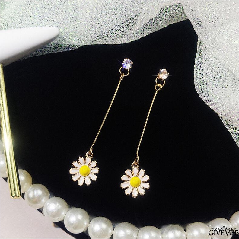Cặp khuyên tai thời trang nữ hình bông hoa tinh tế nữ tính