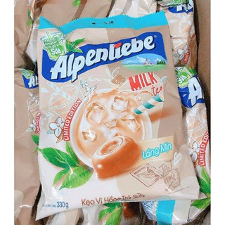 SỈ 1 THÙNG 24 GÓIKẸO HỒNG TRÀ SỮA(110viên-330gr)