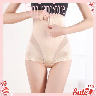 Đai Bụng   (🔥FREESHIP🔥)Quần Gen Bụng Su Cạp Cao Có Khóa Kéo, Móc Cài Gen Siêu Chặt Mẫu Mới