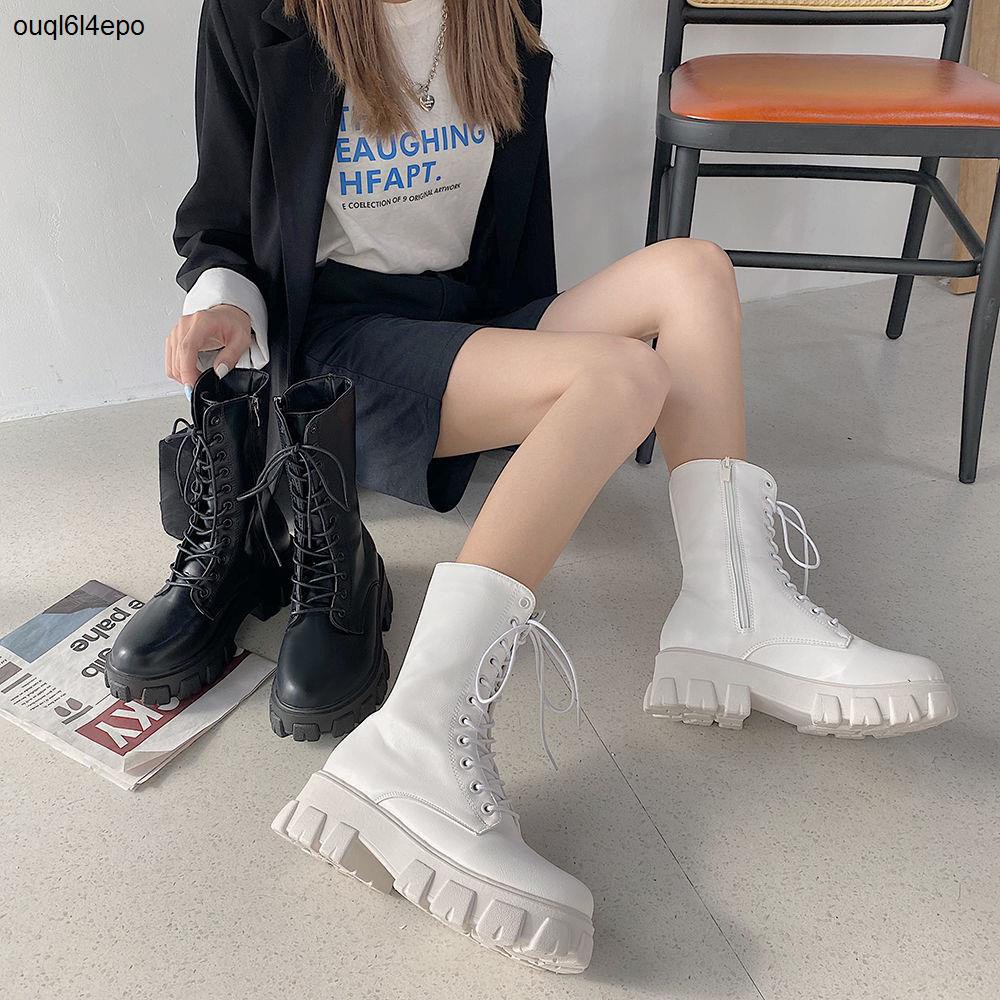 giày bootGiày bốt Martins phong cách ulzzang cao cổ đế dày 1508
