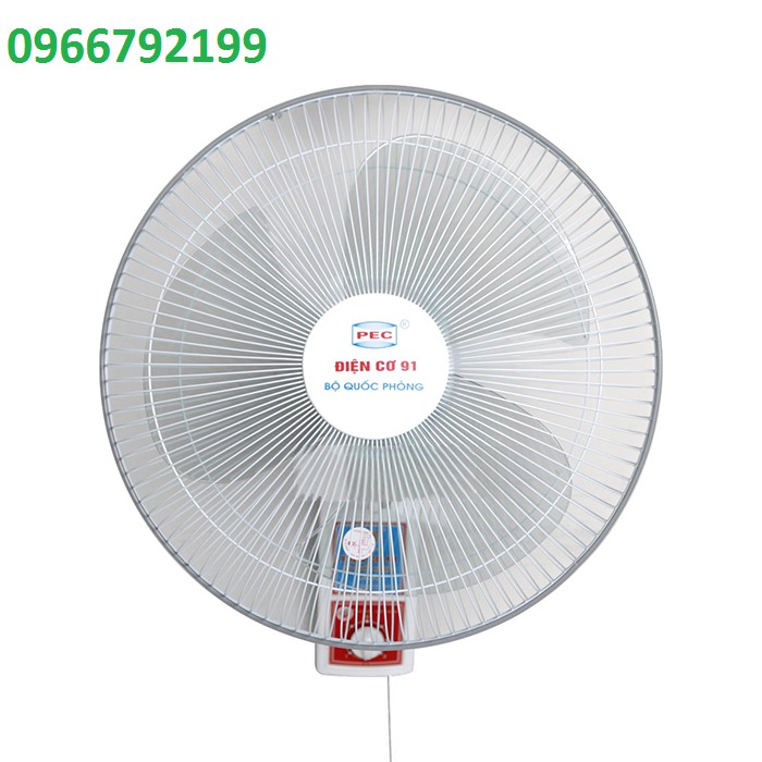 [Mã ELMS5 giảm 7% đơn 300K] Quạt treo tường điện cơ 91 QTT-V1 sải cánh 40cm - Bộ Quốc Phòng