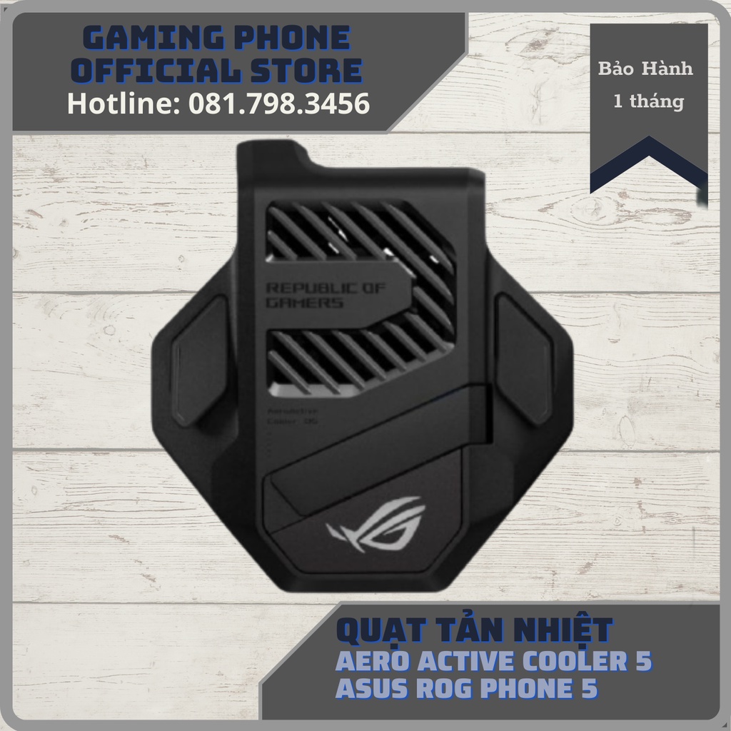 Quạt Tản Nhiệt Aero Active Cooler 5 Asus Rog Phone 5 (Chính Hãng)