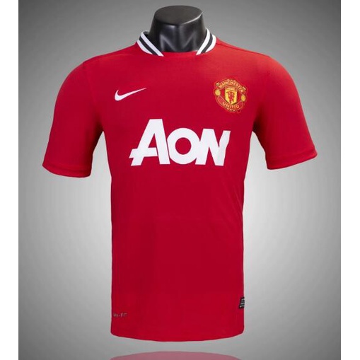 Áo Thun Bóng Đá Phong Cách Manchester United retro 11/12 13 14