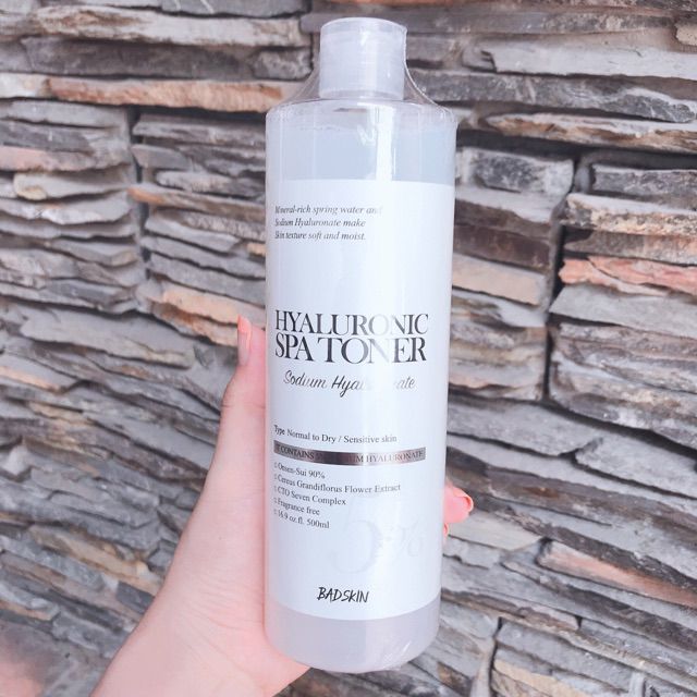 (Sẵn Có Bill)TONER CAO CẤP BAD SKIN HYALURONIC SPA TONER | BigBuy360 - bigbuy360.vn