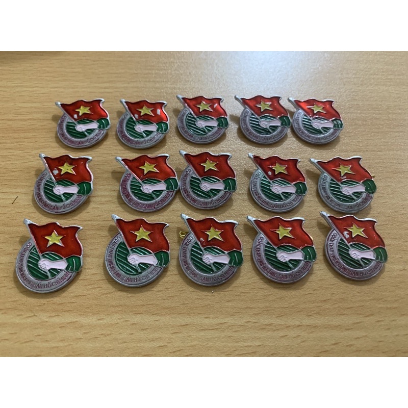 Huy hiệu đoàn nhôm 100 cái