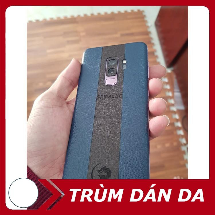 [DÁN DA] Miếng dán da S9 plus - Màu xanh, nâu