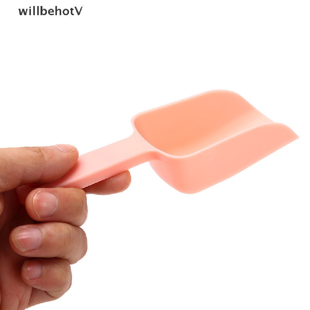 1 Xẻng Xúc Thức Ăn Cho Thú Cưng Bằng Nhựa