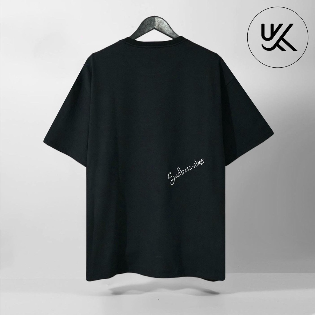 Áo Thun Tay Lỡ Sadboiz Vibes, Form rộng oversize, áo phông unisex, chất liệu Cotton Thái - KKIM Shop