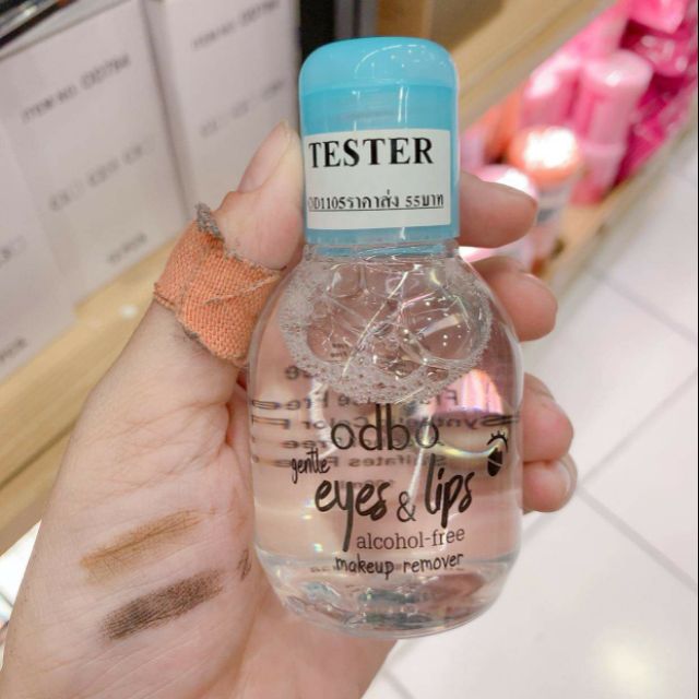 Dung Dịch Nước Tẩy Trang Mắt/Môi ODBO Eyes &amp; Lips Alcohol Free Makeup Remover Không Chứa Cồn 100ml - Thái Lan