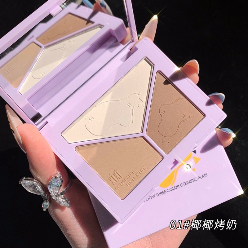 Tạo Khối Hightlight Xixi 3 Màu Cao Cấp | BigBuy360 - bigbuy360.vn