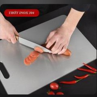 Thớt 304 kháng khuẩn bản đẹp xịn xò size 24x34 cm