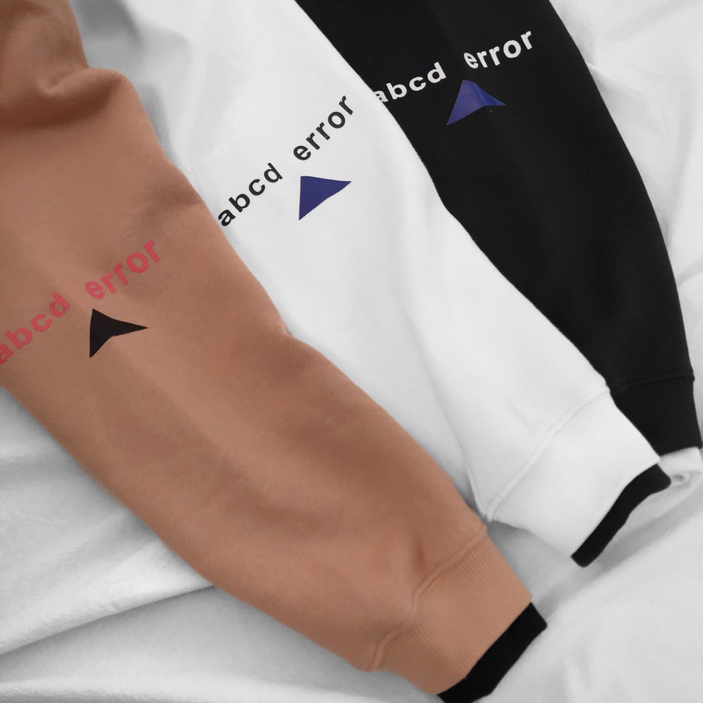 Áo Sweater Oversize cao cổ ABCD, JACKLANE , Áo nam nữ Unisex Jack Lane dài tay trơn form rộng họa tiết đơn giản