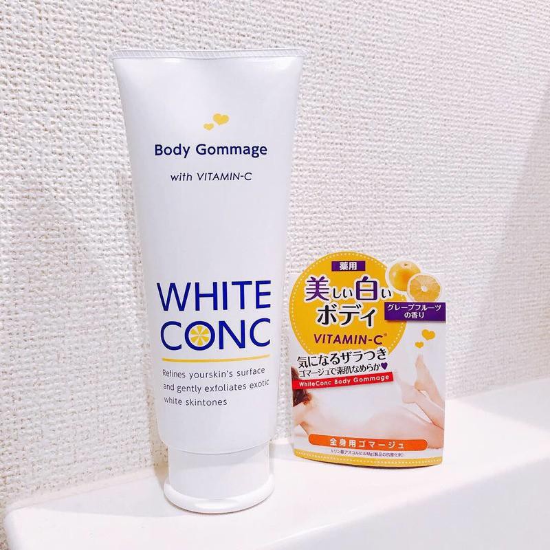 Tẩy Da Chết White Conc Dưỡng Trắng Body