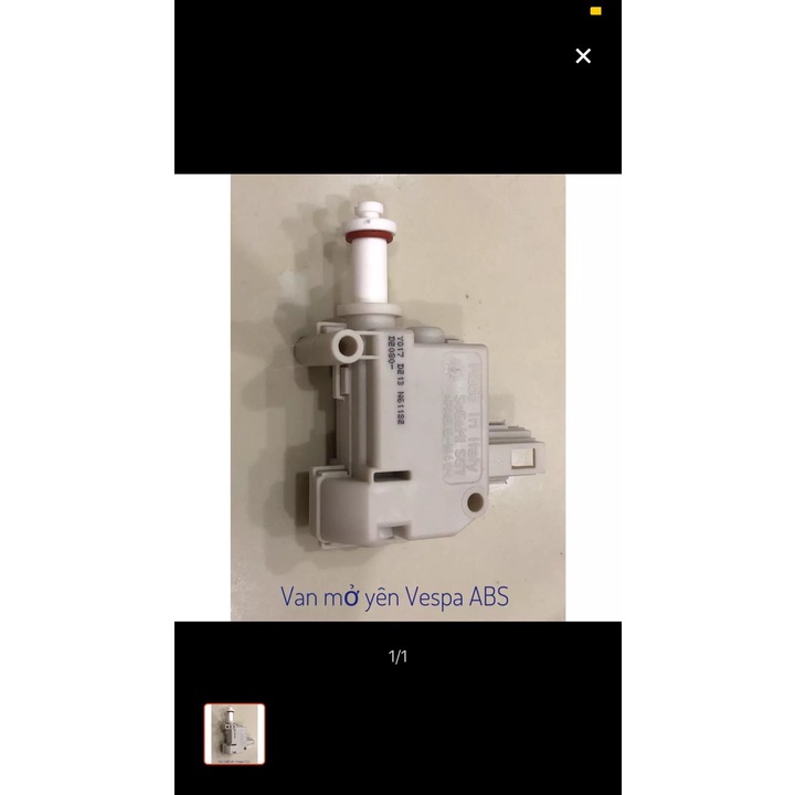 Van mở yên xe Vespa đời ABS Zin