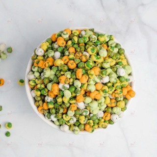 Đậu hà lan mix 5 vị giòn tan hũ 450g_trathaomocsi
