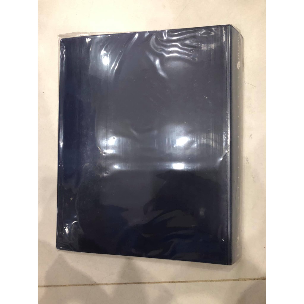 Túi đựng tài liêu file clear 80 trang Plus màu đen
