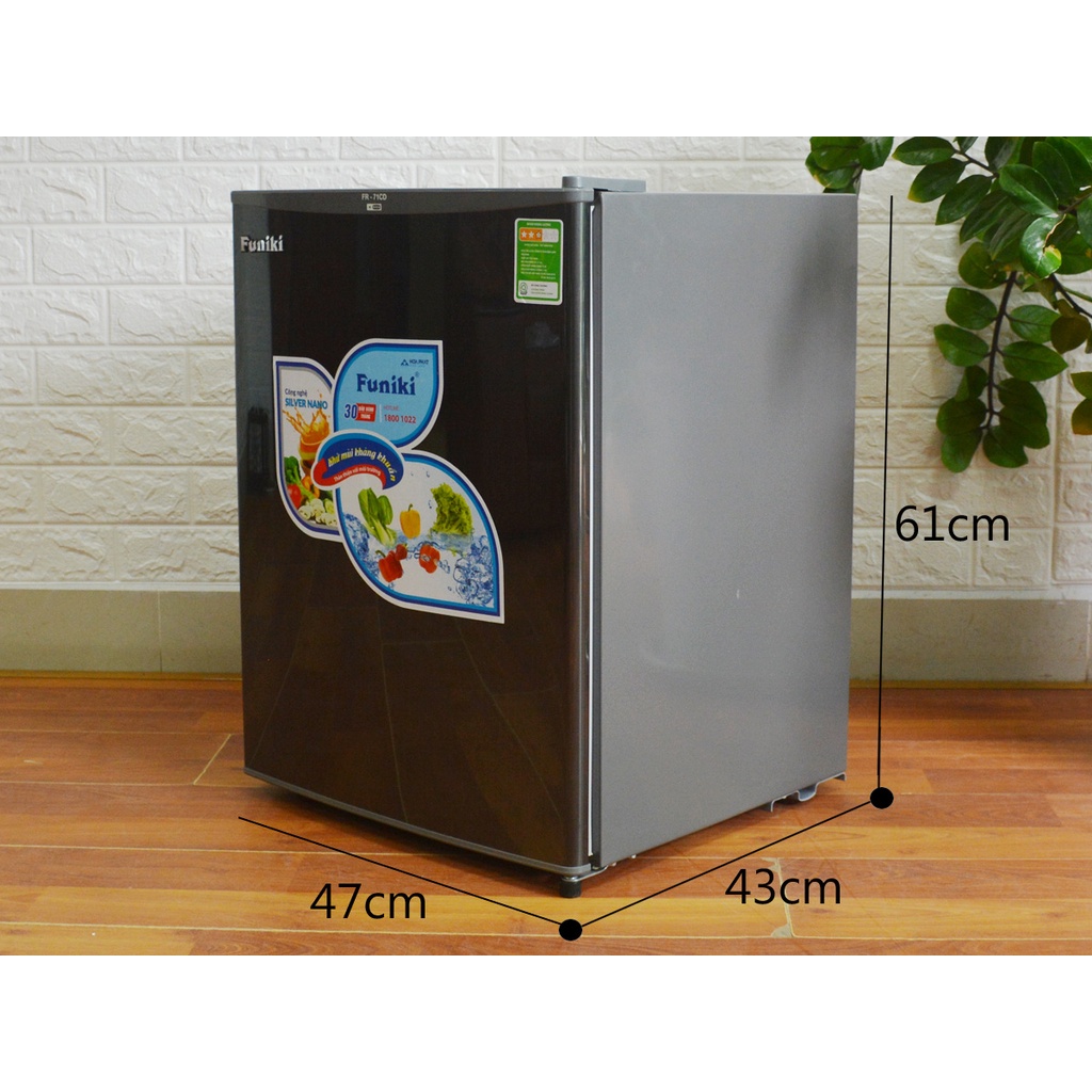FR 71CD - Tủ lạnh Funiki FR-71CD Mini 74L - BẢO HÀNH CHÍNH HÃNG TẬN NHÀ