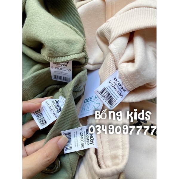 Bộ Nỉ Bé Trai In Hình GJ