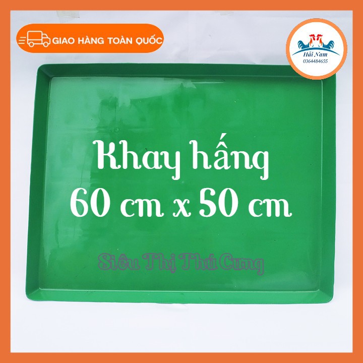 Khay hứng phân [ 60cm x 50cm x 3 cm ] - Khay nhựa dẻo