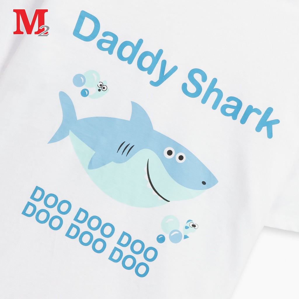 Áo thun nam gia đình Grandpa Shark, Daddy Shark K0030481 Thời trang M2