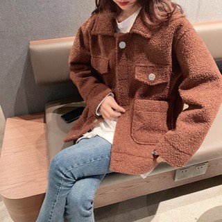 Áo khoác lông ULZZANG 3 màu