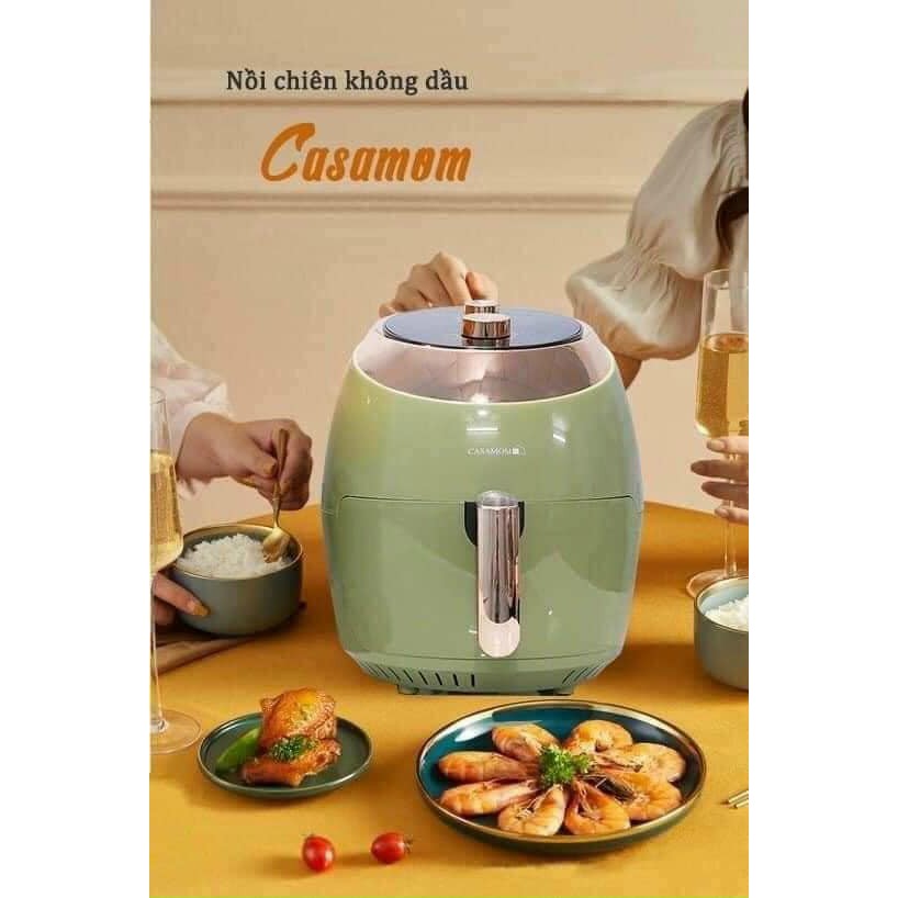 NỒI CHIÊN KHÔNG DẦU CASAMOM HÀN QUỐC DUNG TÍCH 7 LÍT CÔNG SUẤT 1800W BẢO HÀNH 12 THÁNG