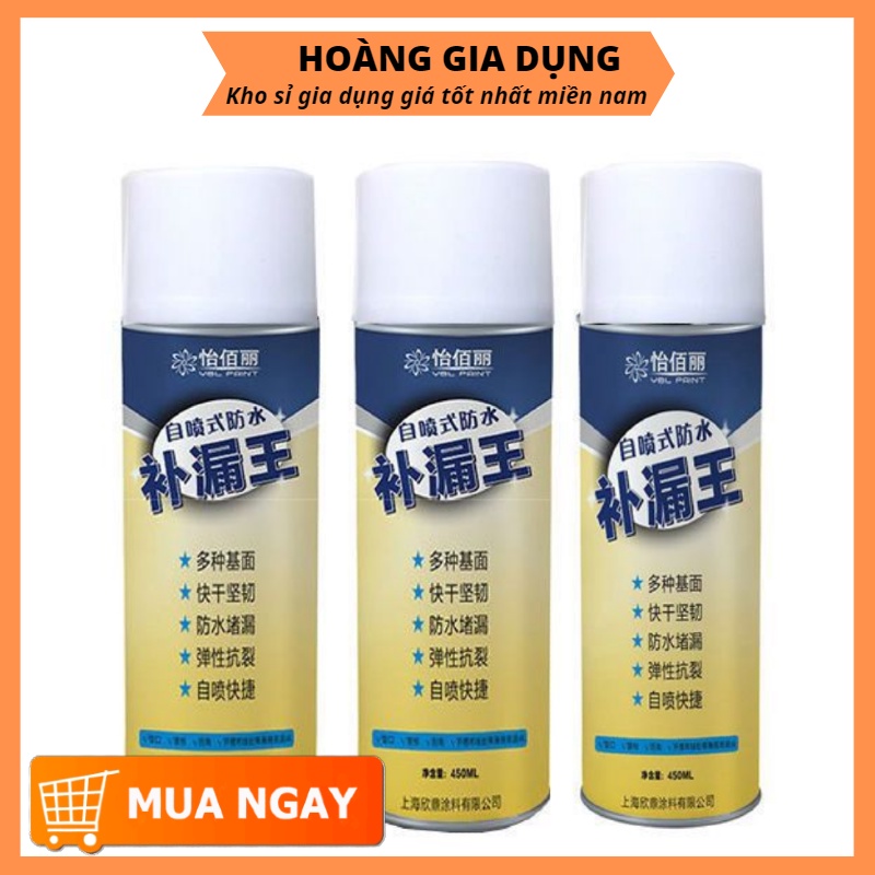 (Sỉ 27.5k) Chai Dung Dịch Xịt Chống Dột - Chống Thấm Nước - Bình Xịt Chống Thấm Dột ZA05