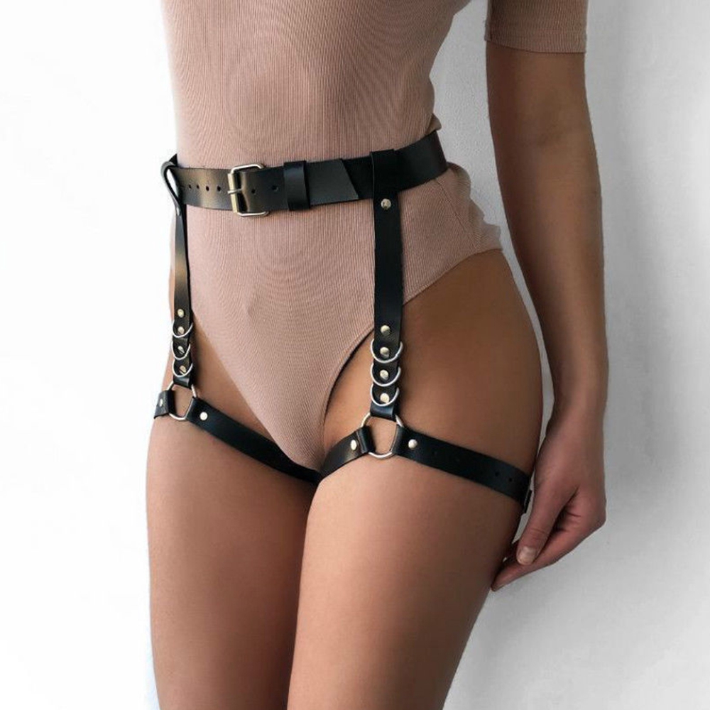 Set đai đeo đùi có thể điều chỉnh phong cách Harajuku