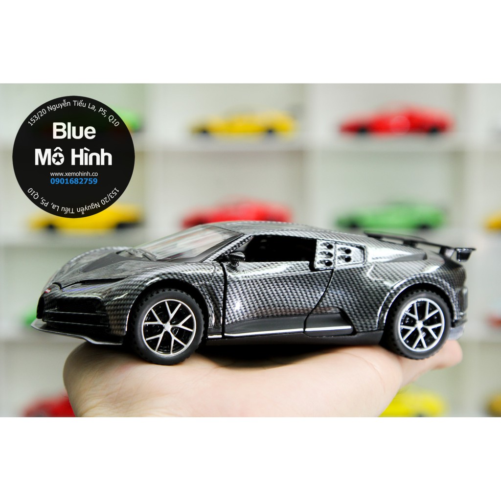 Blue mô hình | Xe mô hình Bugatti Centodieci 1:32 - Carbon