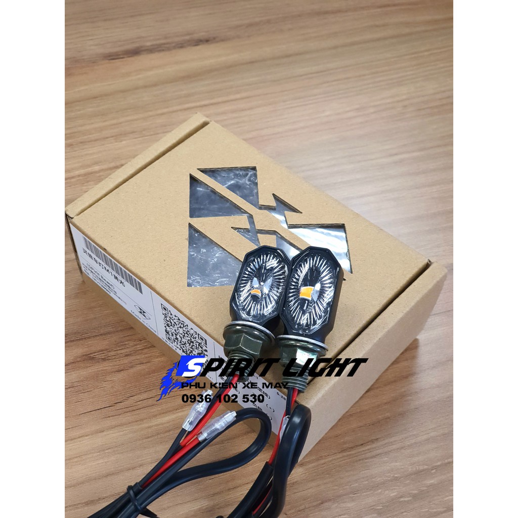 Xi nhan led Spirit Beast M1 chính hãng độ exciter 150, ex150 155 VVA, FZ150, MT15, GSX, Winner, WinnerX, mô tô PKL