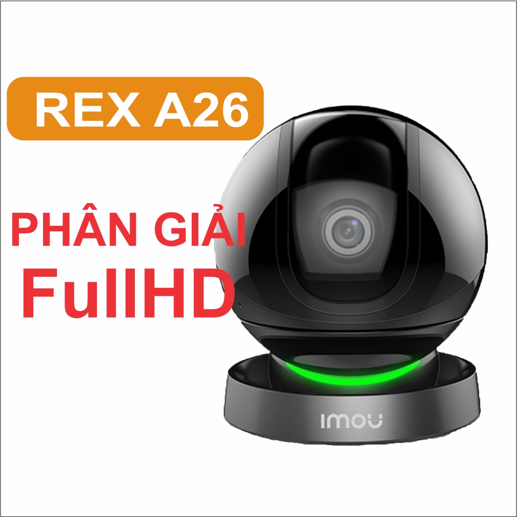 [Chính Hãng] Camera Imou A46 / A26 REX Trong Nhà Thông Minh IQ - Phân Phối Chính Thức FPT